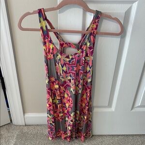 Cabi Vibrant Geo Star Print Tank